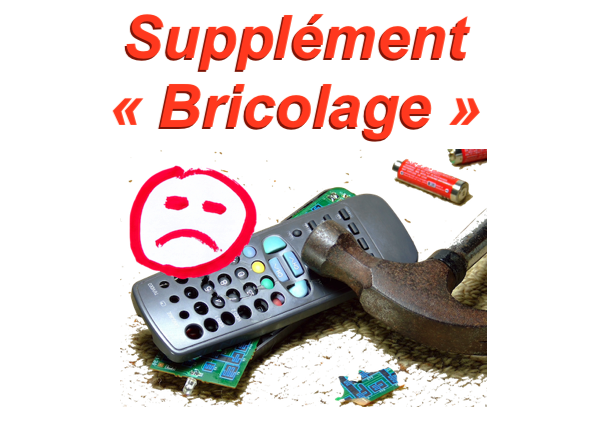 Supplément BRICOLAGE GRAVE ( Composants détruits, Pistes Arrachées)