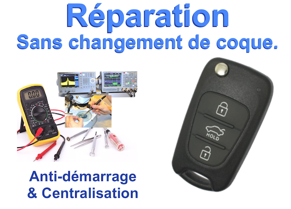 réparation clé hyundai