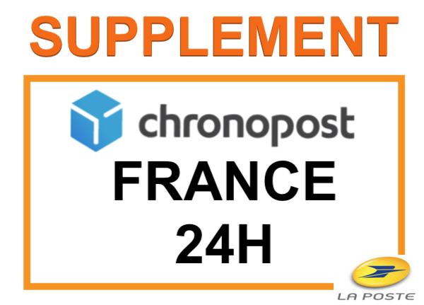 Supplément pour CHRONOPOST 24H (en France Métropolitaine )