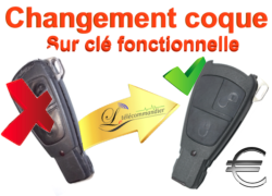 Changement Coque / Clé FBS3 Mercedes