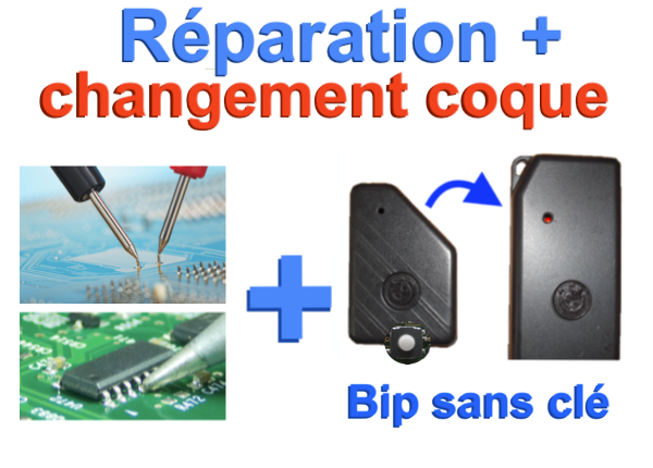 Réparation Plip-form d'un BIP serpistar avec changement de coque