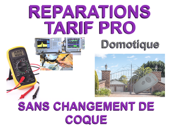 PROFESSIONNEL : Forfait réparation BIP DOMOTIQUE 