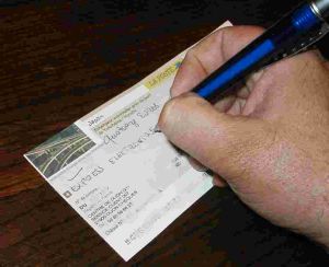 Paiement par chéque ou mandat cash Paiement par chéque ou mandat cash